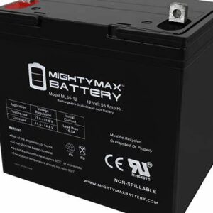 Mighty Max 2 Solar & Renewable Energy ML55-12 12V Battery