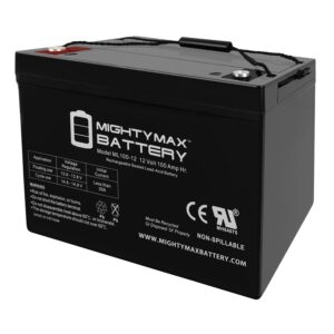 Mighty Max 3 Solar & Renewable Energy ML100-12 12V Battery