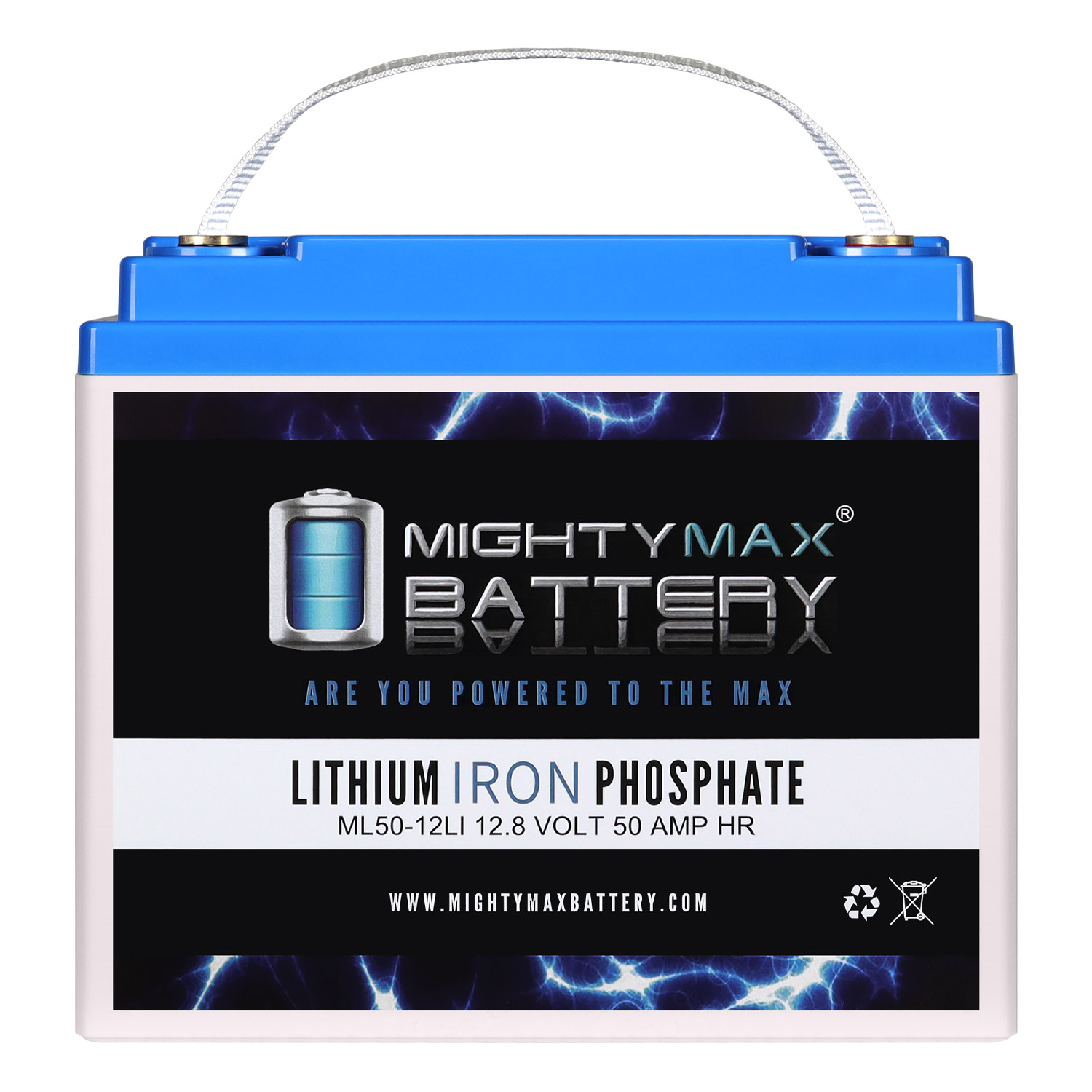 Mighty Max 8 Solar & Renewable Energy ML50-12LI (Lithium) 12V Battery