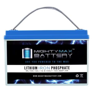Mighty Max 9 Solar & Renewable Energy ML100-12LI Bluetooth 12V Battery