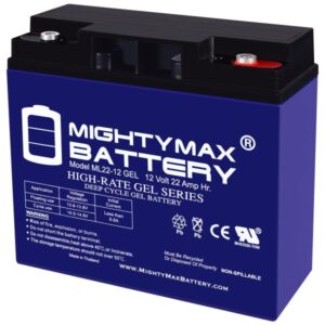 Mighty Max 12 Wheelchair & Mobility Scooters ML22-12 12V Battery