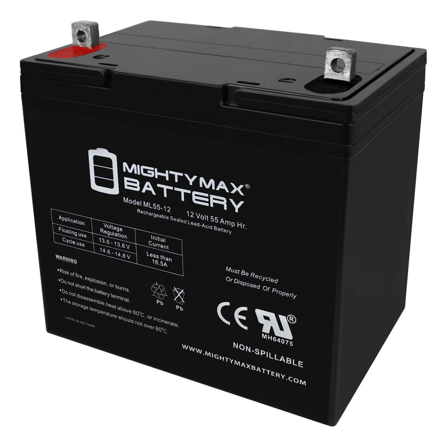 Mighty Max 14 Wheelchair & Mobility Scooters ML-Group 22NF 12V Battery