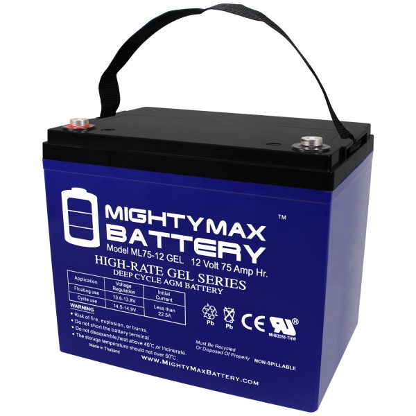 Mighty Max 15 Wheelchair & Mobility Scooters ML-Group 24 Gel 12V Battery