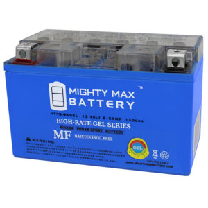 Mighty Max 37 Motorcycle & Powersports YT7B-BS Gel 12V Battery