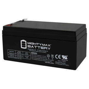 Mighty Max 39 Alarm & Home Security Systems ML3-12 12V Battery