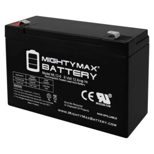 Mighty Max 48 Marine & Fishing Boats ML35-12 Marine 12V Battery