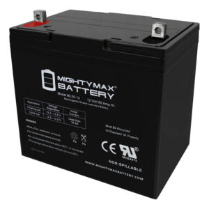 Mighty Max 49 Marine & Fishing Boats ML55-12 Marine 12V Battery