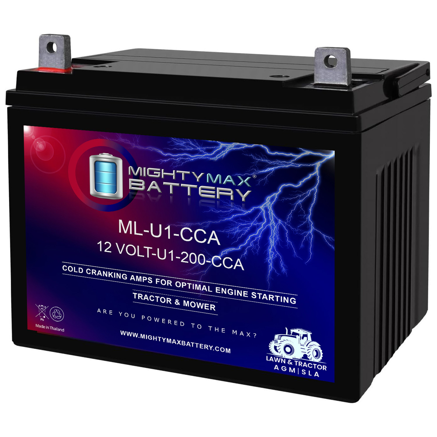 Mighty Max 58 Lawn & Garden / Power Tools ML-U1-CCA320 12V Battery
