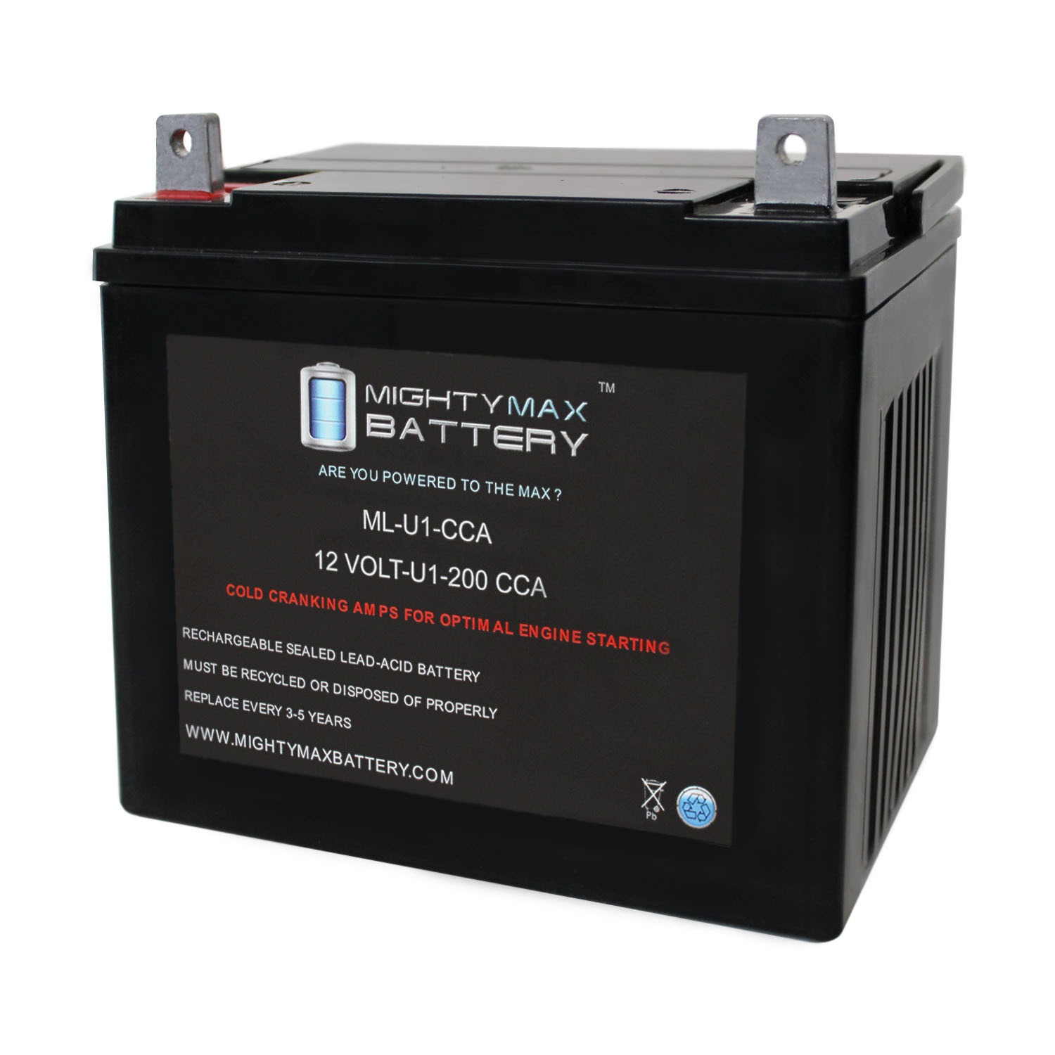 Mighty Max 59 Lawn & Garden / Power Tools ML-U1-CCA350 12V Battery