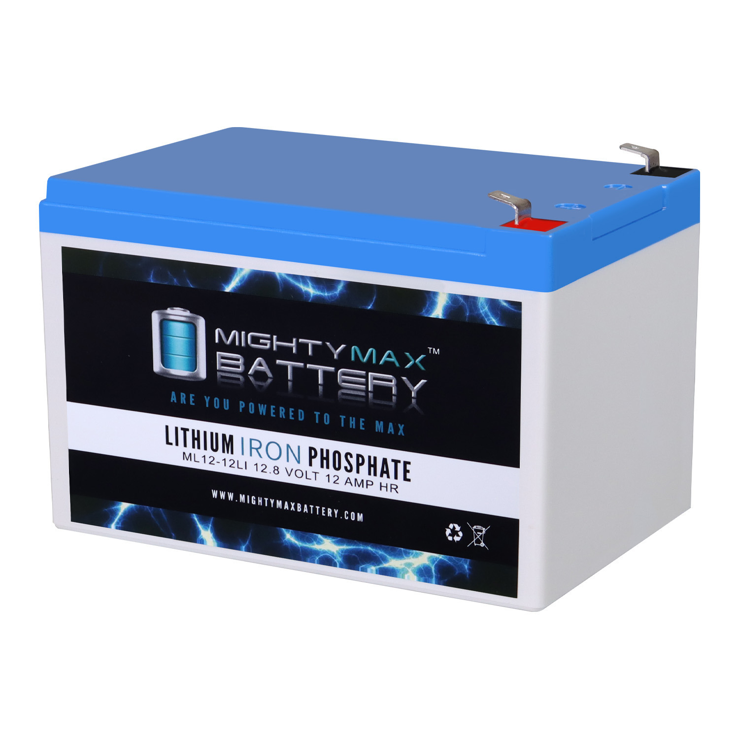 Mighty Max 73 Advanced Lithium (LiFePO4) ML12-12LI 12V Battery